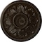 Ekena Millwork Edinburgh Ceiling Medallion (Fits Canopies up to 5 1/4"), Hand-Painted Bronze, 18"OD x 1 3/4"P CM18EDBZS - alternate 1